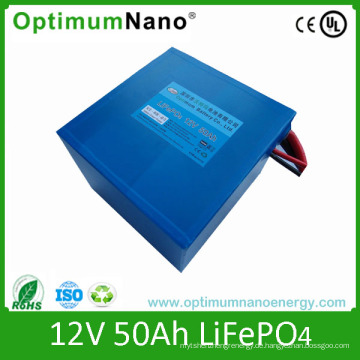 LiFePO4 Batterie 12V 50ah für Solarstraßenlaterne